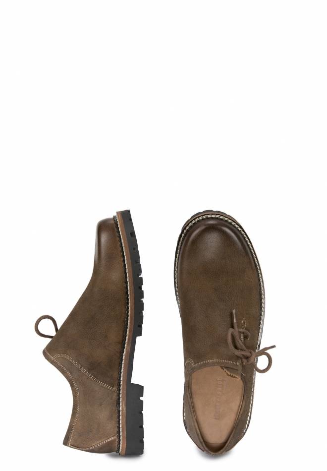 Stockerpoint Haferlschuh Hartmut braun gespeckt 43 Black Friday Preise