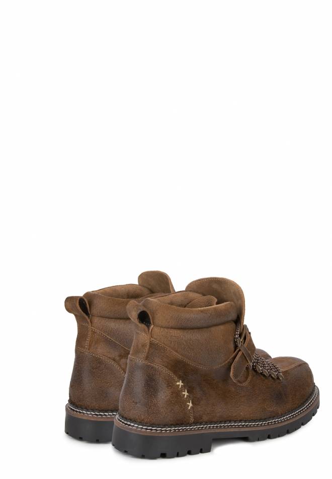 Stockerpoint Trachtenstiefel Tiago hellbraun gespeckt 40 Begrenztes Angebot