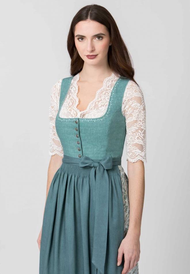 Stockerpoint Dirndl Michelle petrol 36 Neueste Mode