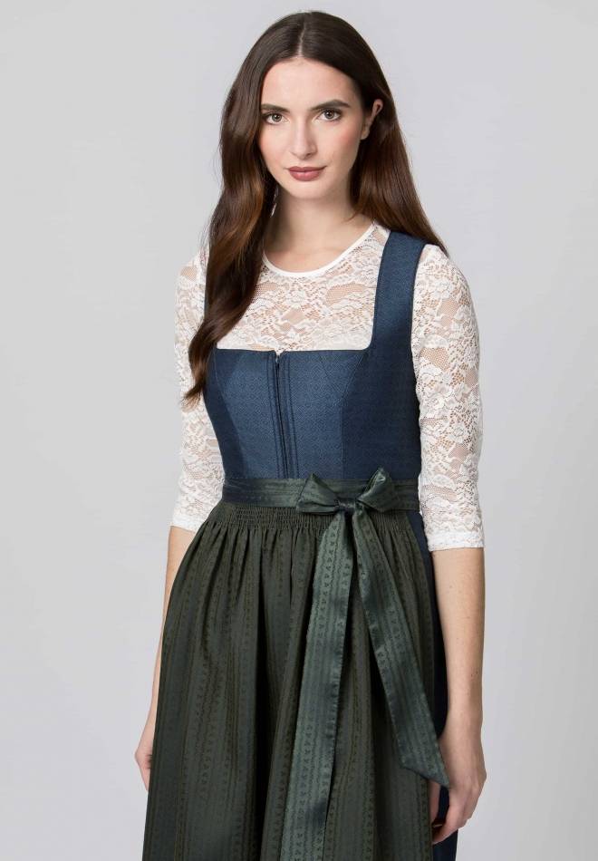 Stockerpoint Dirndl Olivia blau 32 Große Rabatte