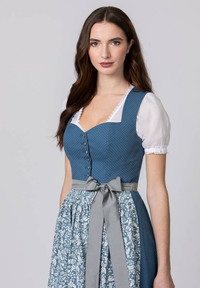 Stockerpoint Dirndl Rhianna blau 32 Neuheiten