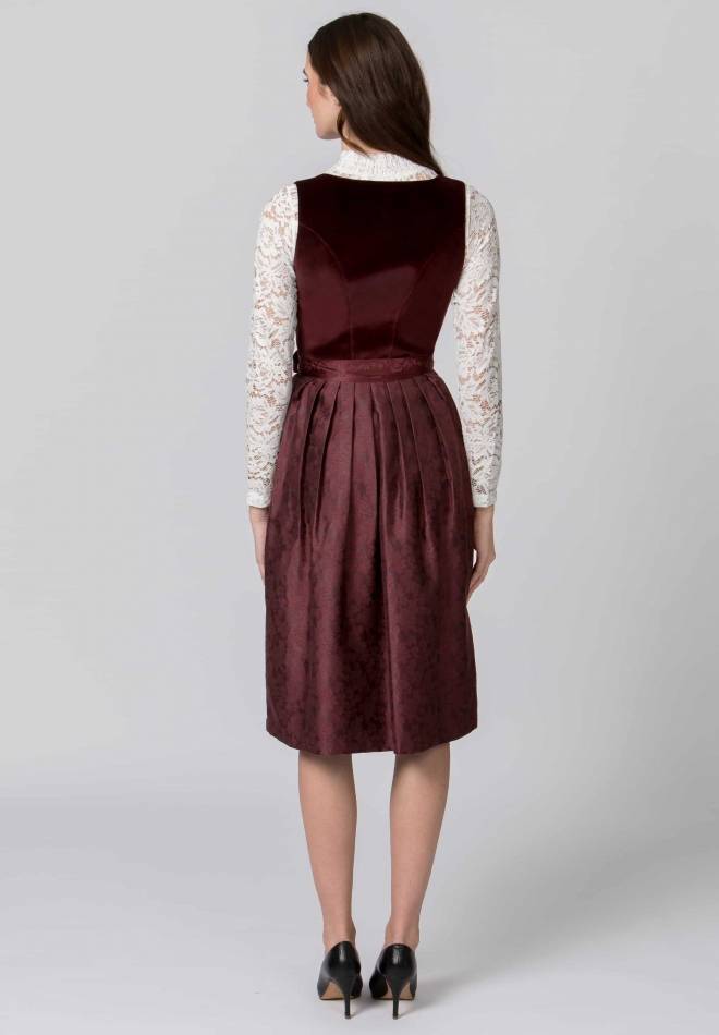 Stockerpoint Dirndl Viktoria bordeaux 32 Kauf eins, bekomm eins gratis
