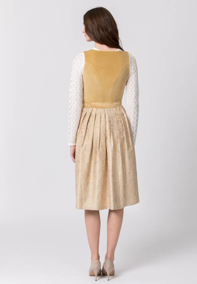 Stockerpoint Dirndl Viktoria senf 32 Sonderangebote