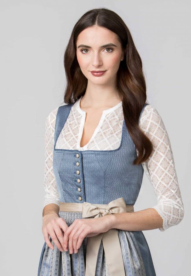 Stockerpoint Dirndl Irit rauchblau 34 VIP-Rabatte