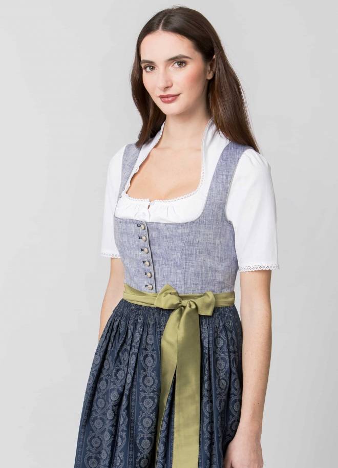 Stockerpoint Dirndl Eleen dunkelblau 32 Tiefpreis