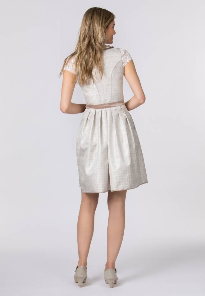 Stockerpoint Dirndl Evianne taupe 32 Super Sparpreis
