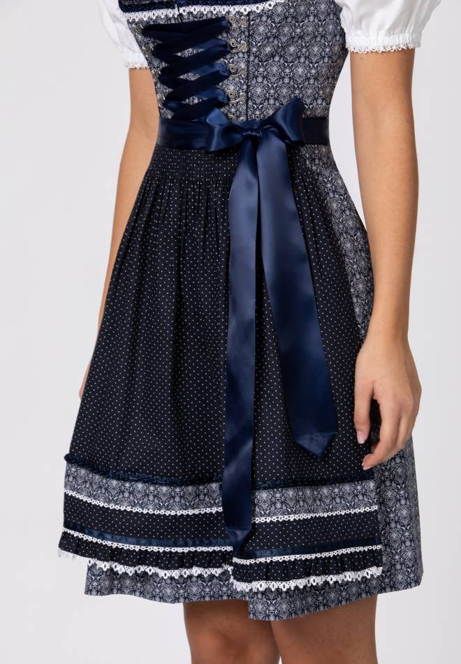 Stockerpoint Dirndl Kim dunkelblau 30 Begrenzte Freigabe