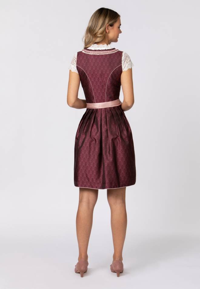 Stockerpoint Dirndl Rosalinde bordeaux 30 Letzte 2 Tage