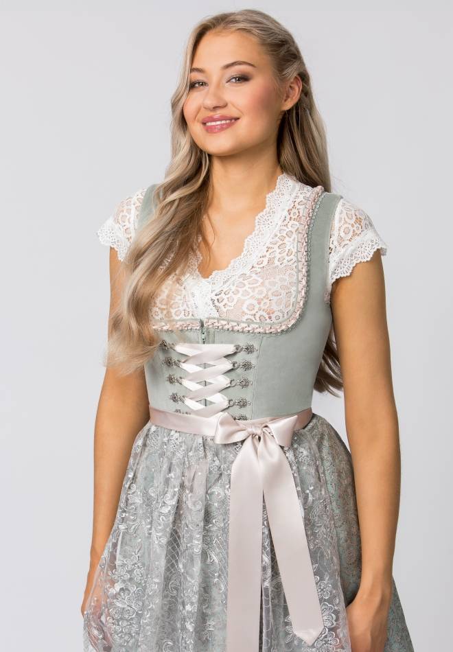 Stockerpoint Dirndl Loredana salbei 32 Vierteljährliche Förderung