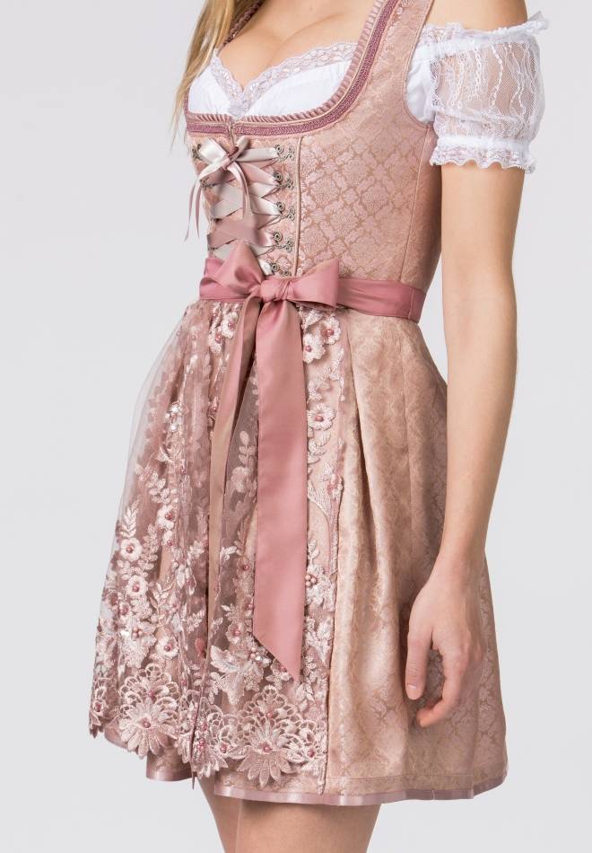 Stockerpoint Dirndl Melida altrosa 42 Nur noch ein Tag übrig