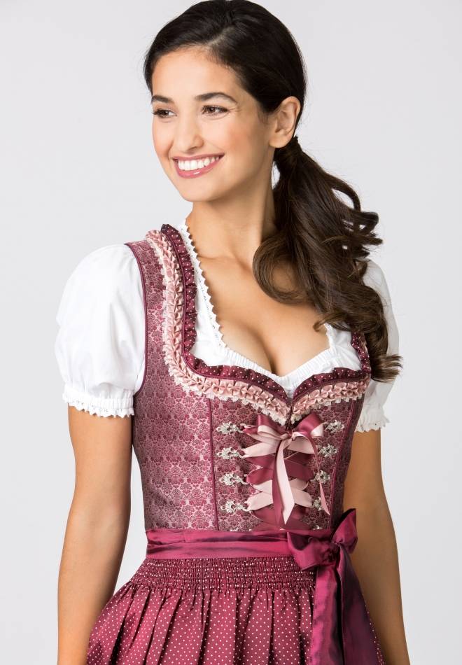 Stockerpoint Dirndl Giselle bordeaux 30 Clearance-Verkauf