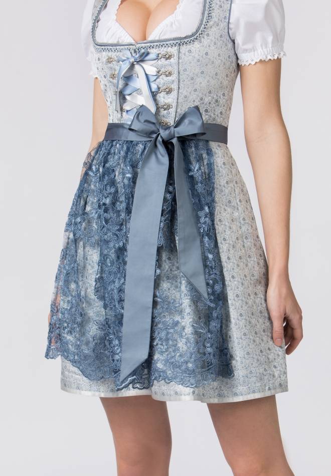 Stockerpoint Dirndl Nanita rauchblau 30 Begrenzt auf 3 Tage