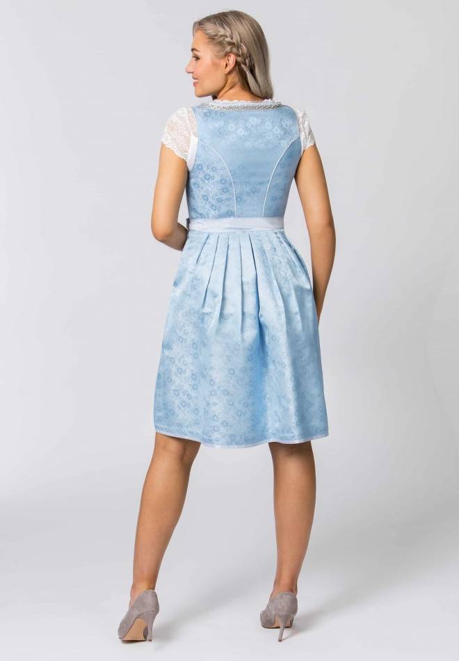 Stockerpoint Dirndl Maya hellblau 32 zollfrei