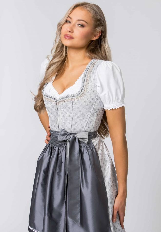Stockerpoint Dirndl Sonja hellgrau 32 2025