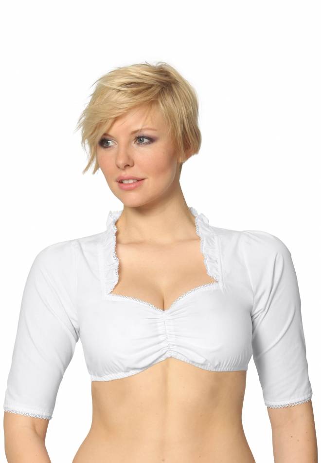 Stockerpoint Bluse B-1015 weiss 34 Schlussverkauf