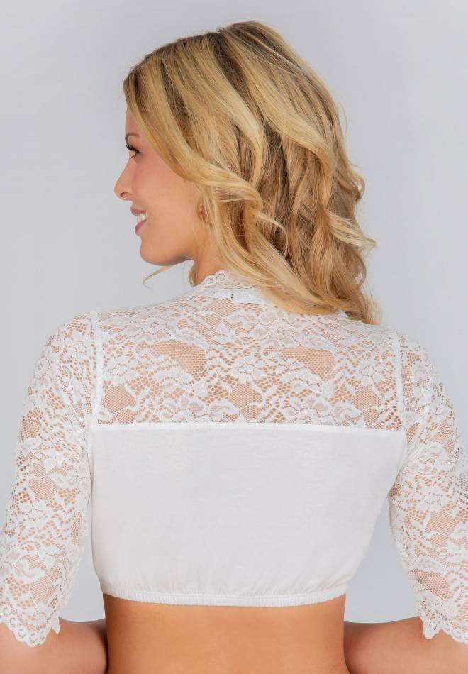 Stockerpoint Bluse Alaya creme 32 Fabrikpreis