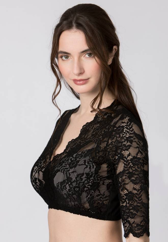 Stockerpoint Bluse Alaya schwarz 34 Sonderangebot