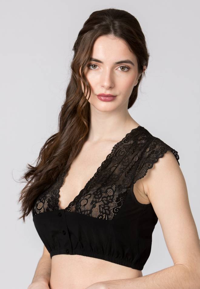 Stockerpoint Bluse Aveline schwarz 30 Valentinstagsangebot