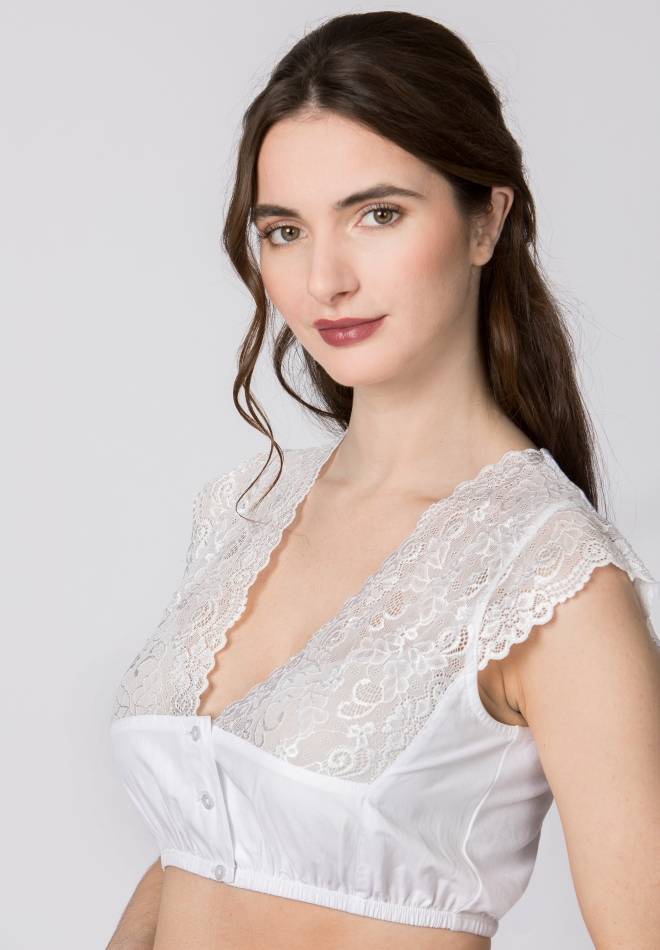 Stockerpoint Bluse Aveline weiss 30 Jubiläumsangebot
