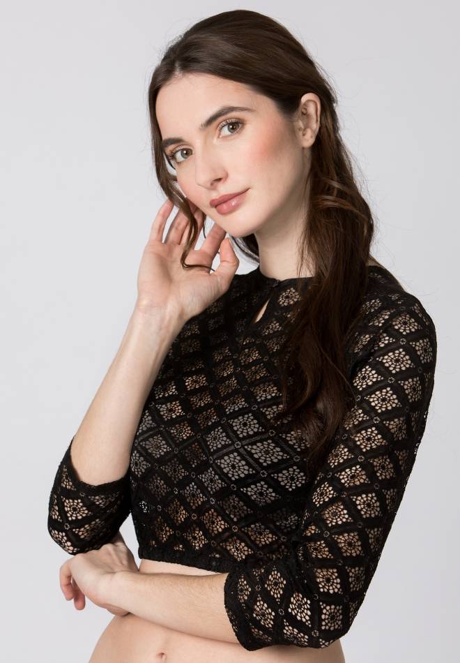 Stockerpoint Bluse Holly schwarz 34 Heißer Verkauf
