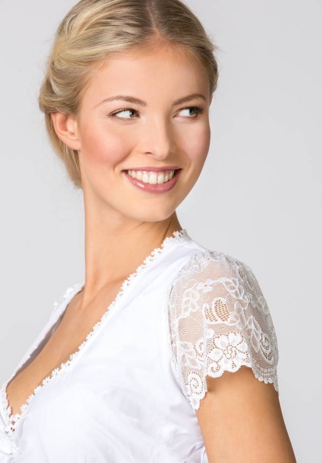 Stockerpoint Bluse Meline weiss 30 VIP-Rabatte