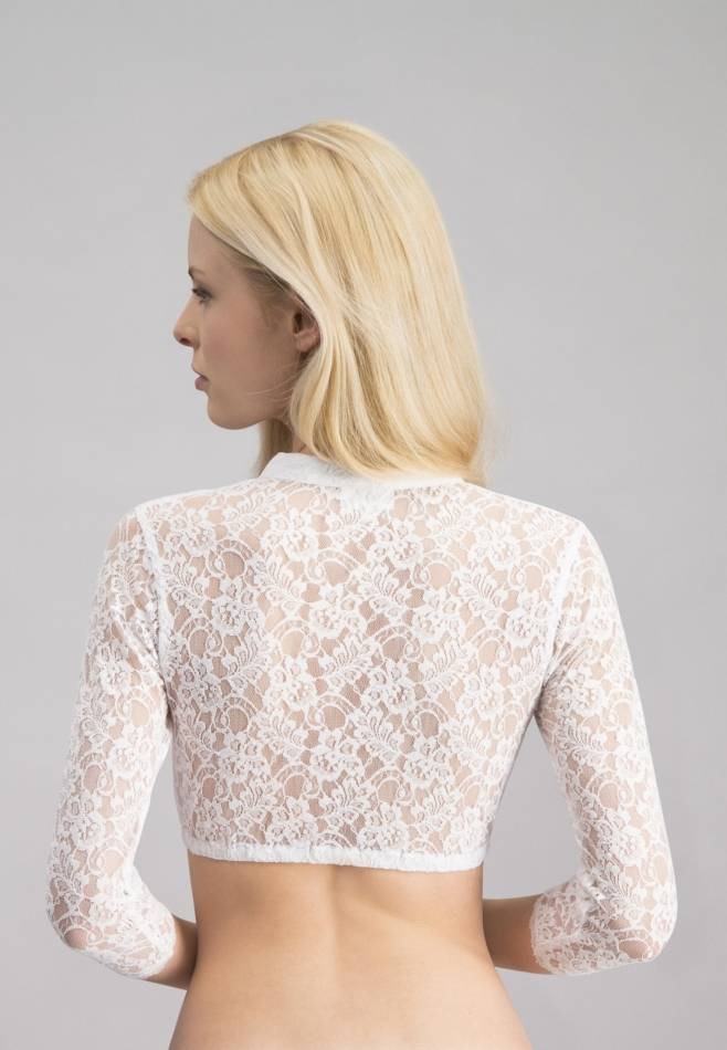 Stockerpoint Bluse Candy weiss 32 Tiefpreis
