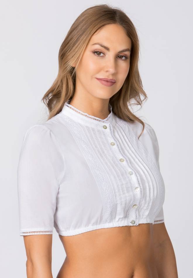 Stockerpoint Bluse B-7086 weiss 32 Letzter Tag