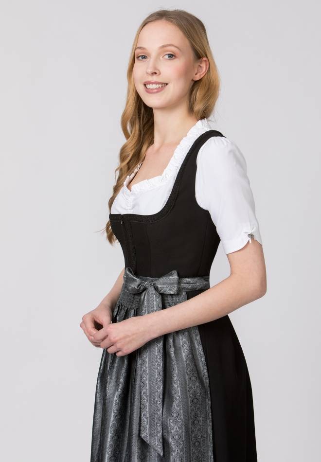 Stockerpoint Schürze Corinna grau 1 (34-38) Bis zu 55% Rabatt