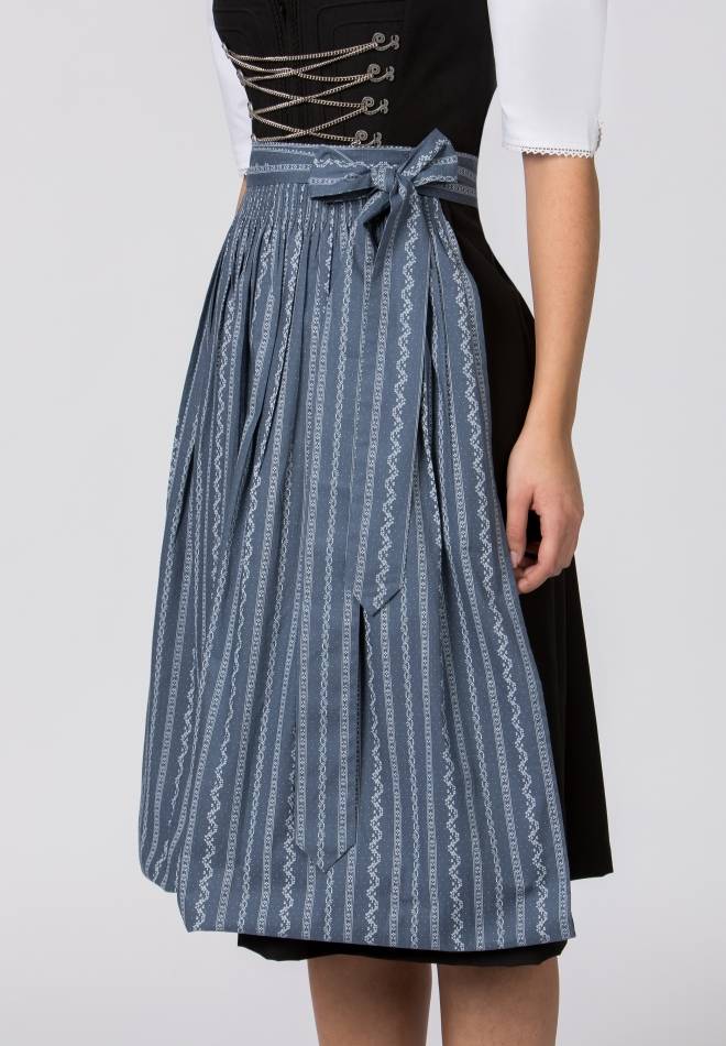 Stockerpoint Schürze Claire rauchblau 1 (34-38) Hotsell