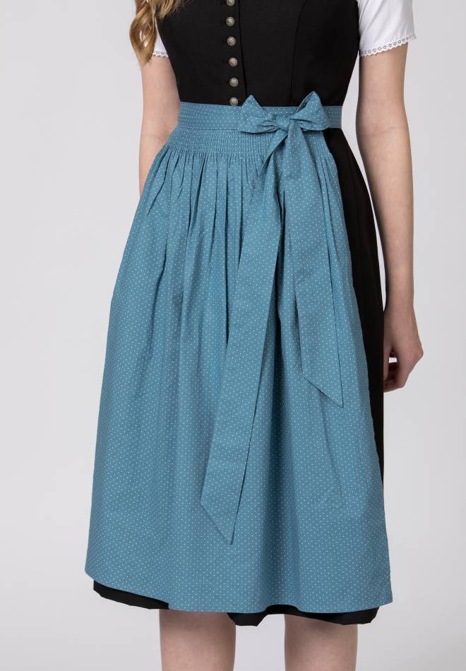 Stockerpoint Schürze Molina rauchblau 1 (34-38) Fabrik Onlineshop