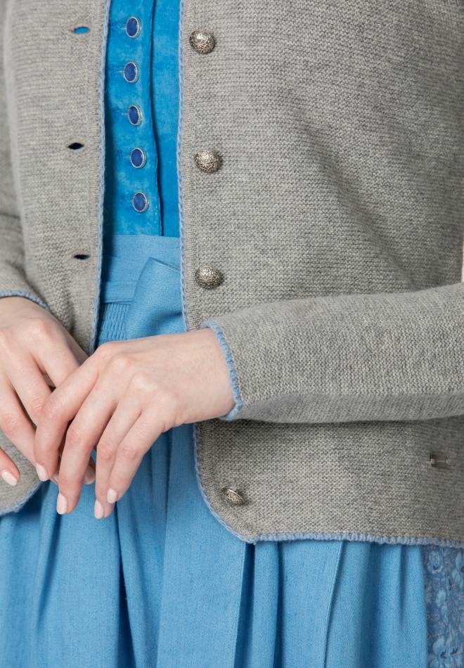 Stockerpoint Jacke Marissa grau-hellblau 34 Saisonschlussverkauf