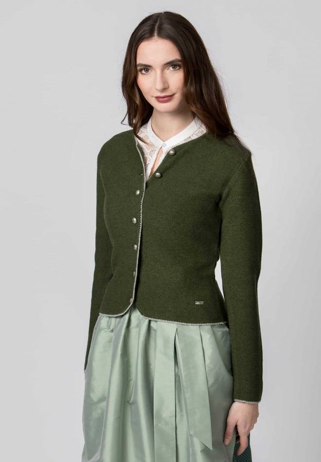 Stockerpoint Jacke Marissa moosgrün-grau 34 Cyber Monday