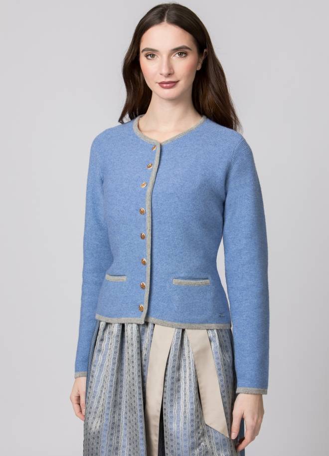 Stockerpoint Jacke Caro bleu-hellgrau 36 Vatertagsangebot