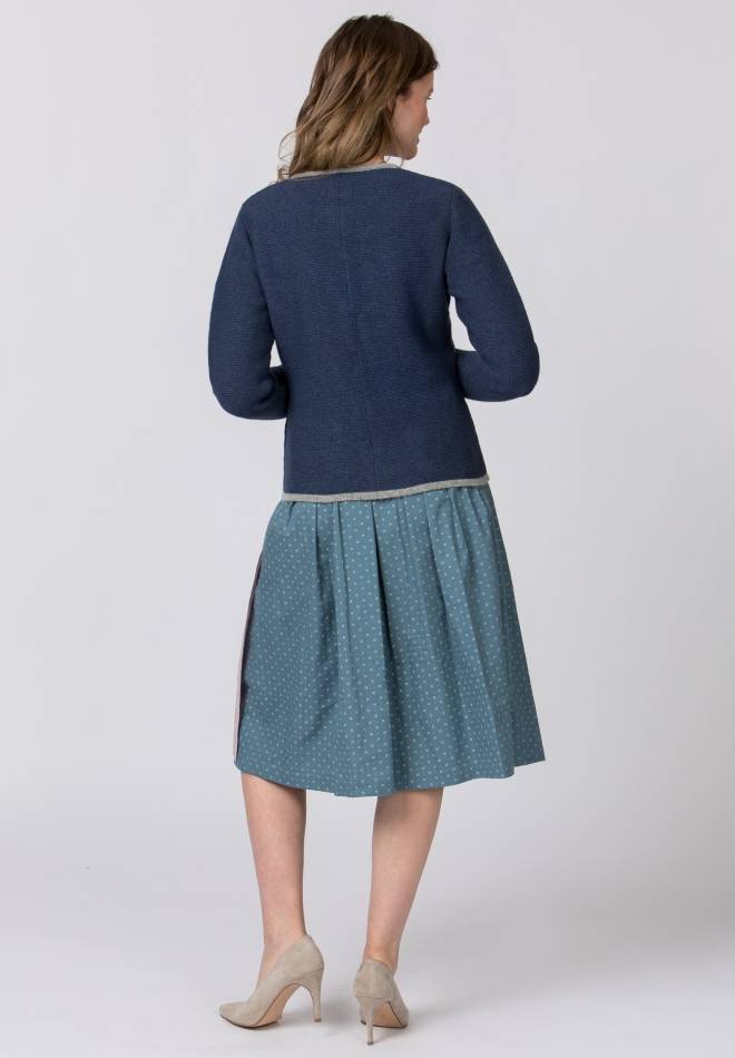 Stockerpoint Jacke Caro nachtblau-grau 34 Jubiläumsangebot