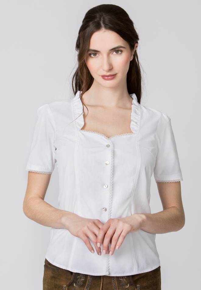 Stockerpoint Bluse Clarissa weiss 34 Neuheiten