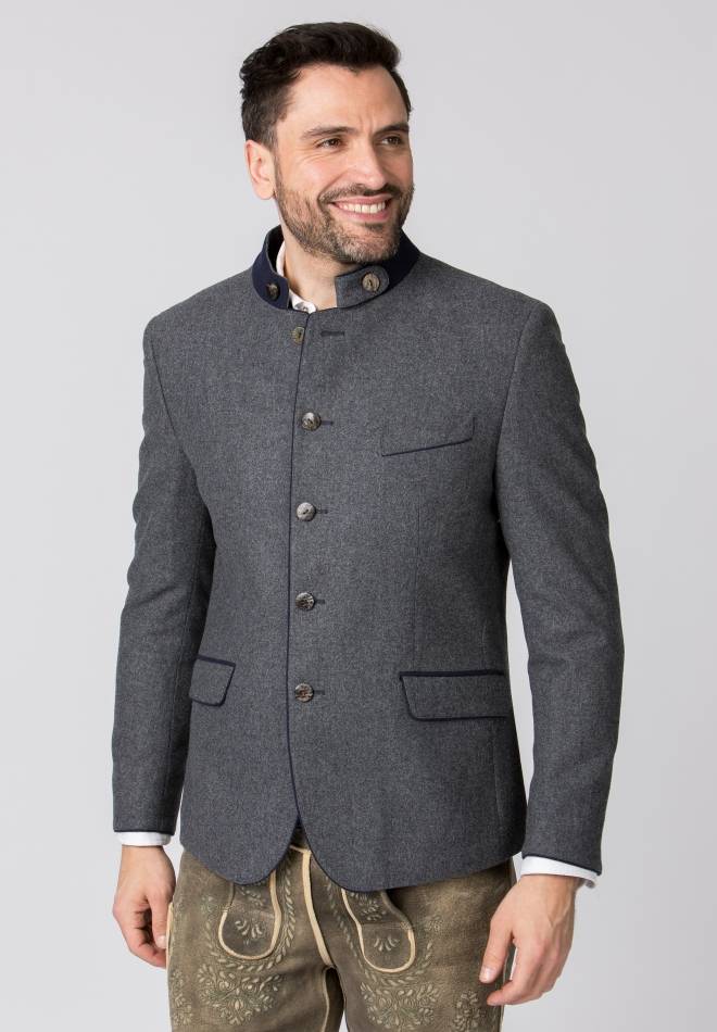 Stockerpoint Jacke Luciano stein-blau 44 Sonderangebote
