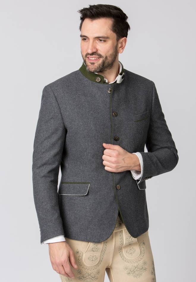 Stockerpoint Jacke Luciano stein-grün 44 Riesige Ersparnisse