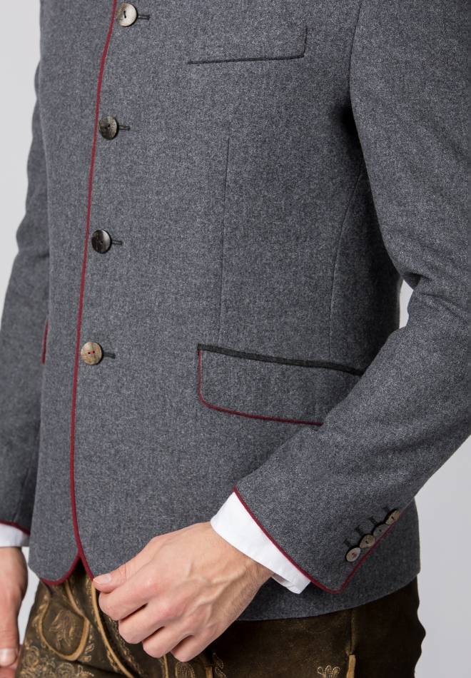 Stockerpoint Jacke Luciano stein-rot 44 VIP-Rabatte
