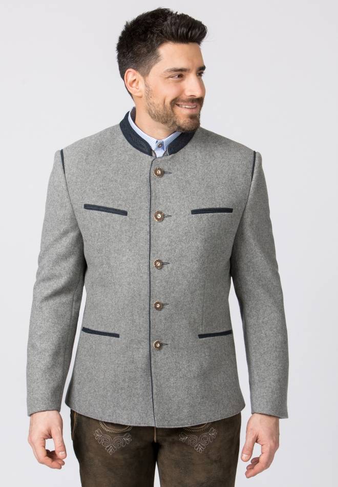 Stockerpoint Jacke Stachus hellgrau-blau 52 Begrenzte Freigabe