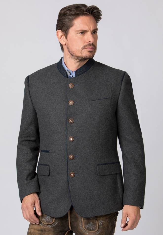 Stockerpoint Jacke Titus grau-blau 46 Letzte 2 Tage