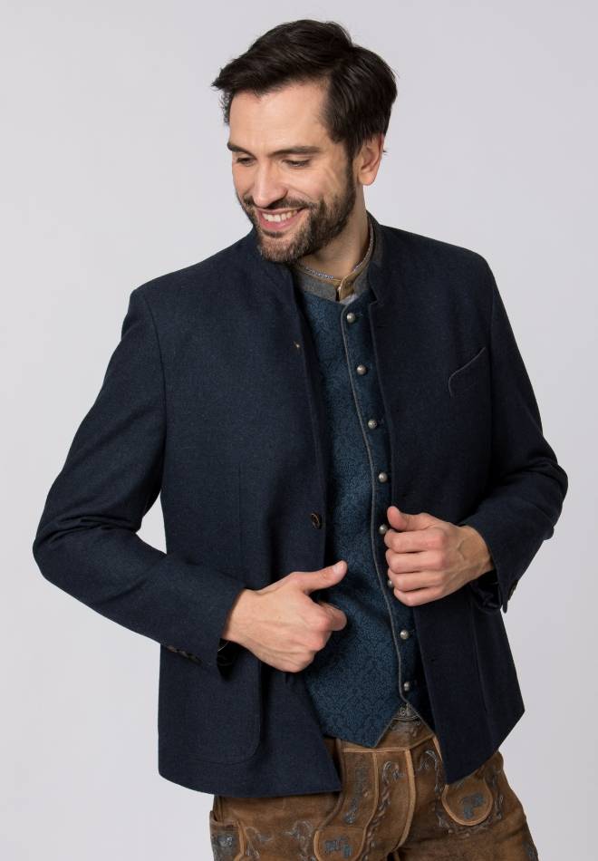 Stockerpoint Jacke Samuel blau-grau 44 Bis zu 60% Rabatt