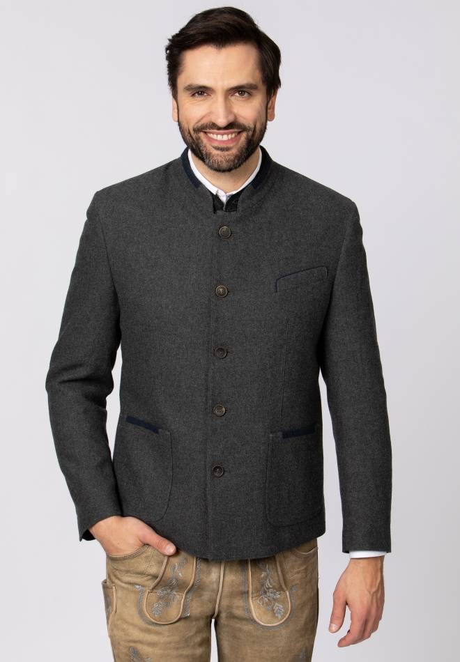 Stockerpoint Jacke Samuel grau-blau 44 Bis zu 65% Rabatt