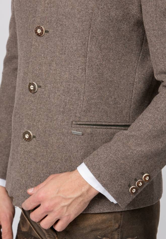 Stockerpoint Jacke Conrad nuss-tanne 44 Kostenloser Versand international