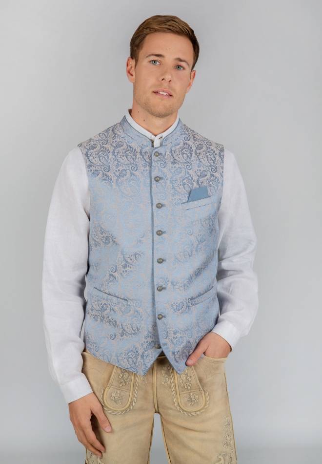 Stockerpoint Weste Silvano rauchblau 46 Fabrik Onlineshop