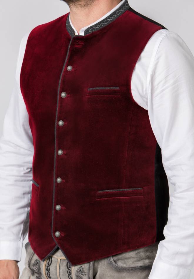 Stockerpoint Weste Lorenzo bordeaux 52 Rabatt