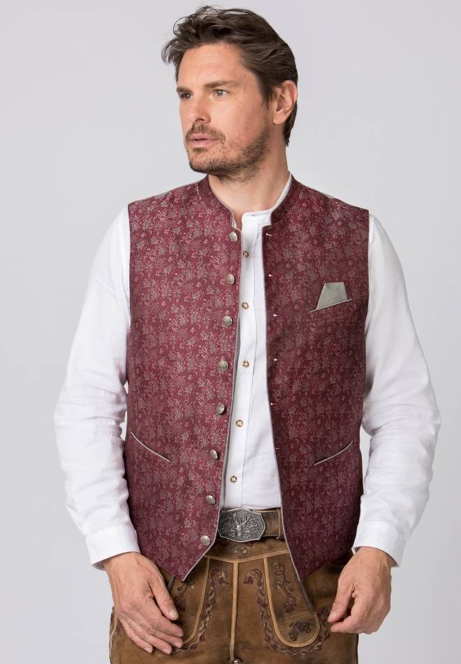 Stockerpoint Weste Edward bordeaux 48 Saisonschlussverkauf