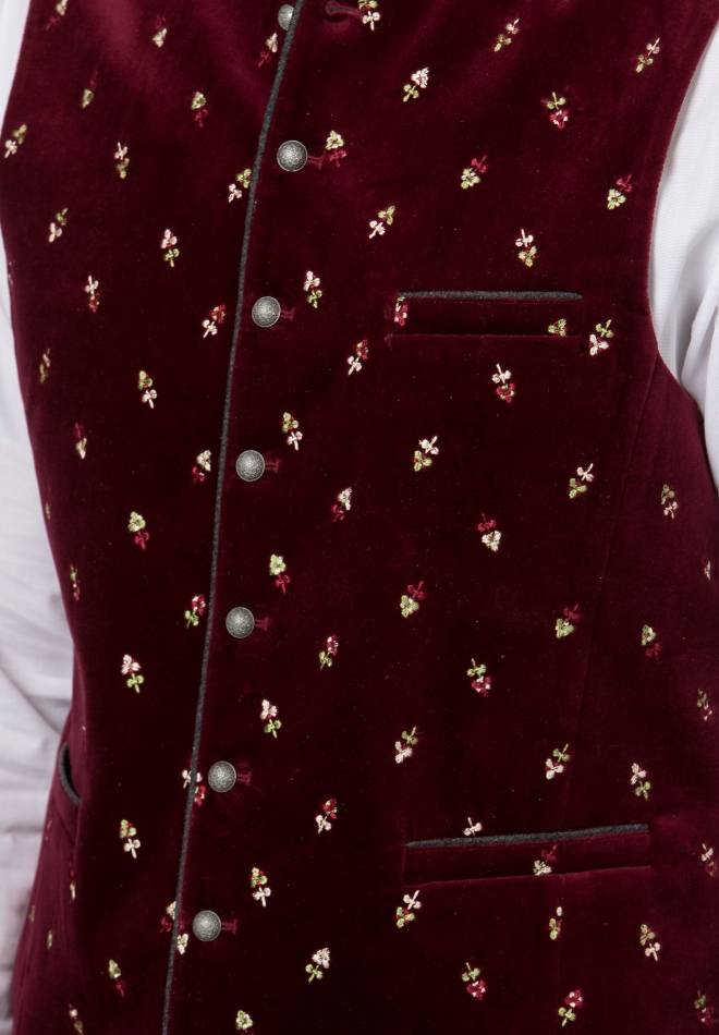 Stockerpoint Weste Vittorio bordeaux 46 Osterangebot
