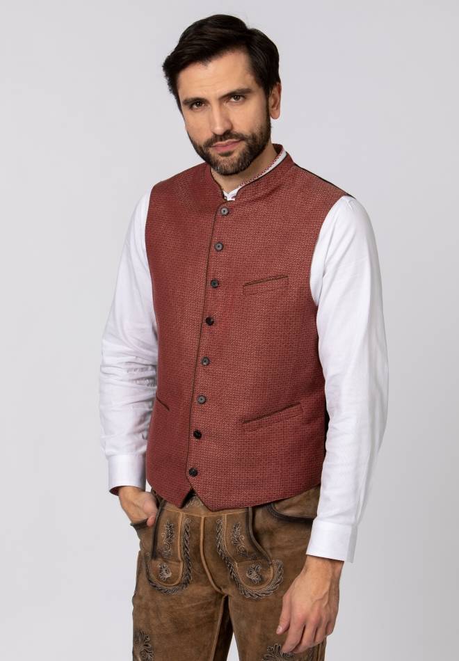 Stockerpoint Weste Ottavio rot 48 Online Outlet