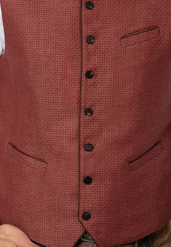 Stockerpoint Weste Ottavio rot 48 Online Outlet