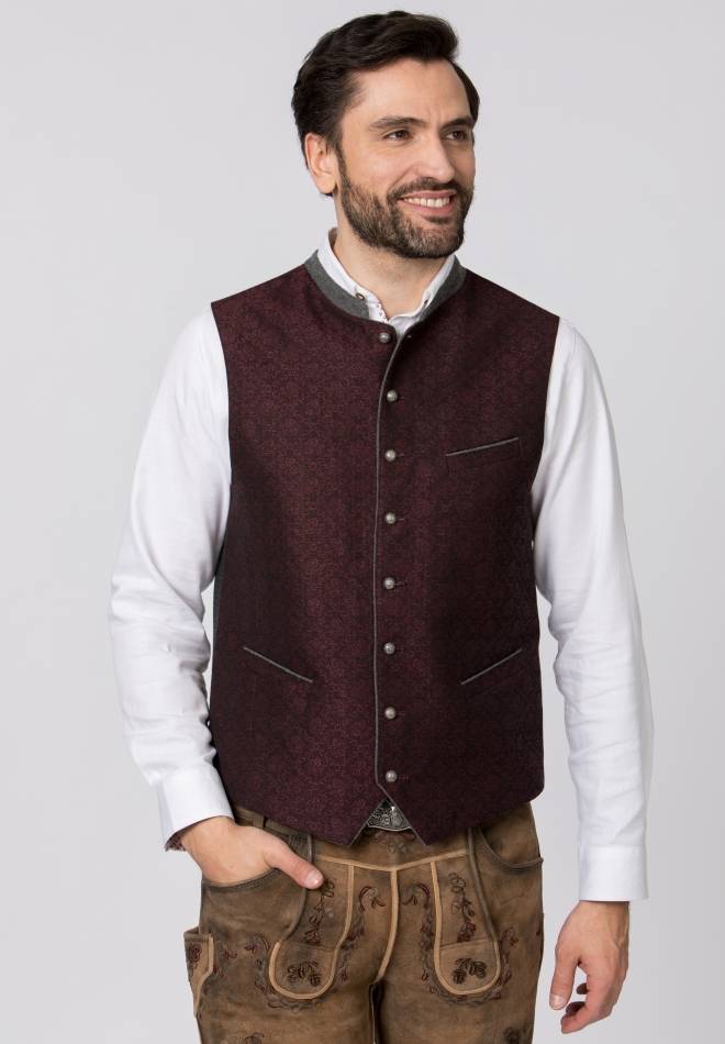 Stockerpoint Weste Marino bordeaux 48 Exklusive Angebote